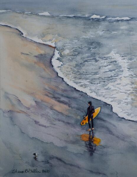 Surfer in Oceanside